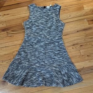 GAP Monochrome Textured Mini Dress
